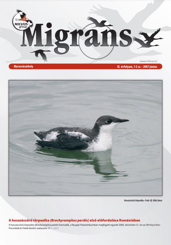 Read more about the article Migrans – Vol IX, nr. 1-2