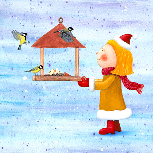 Read more about the article Cum să ajutăm iarna păsările